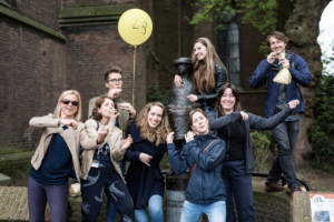 teamfoto teamuitje catharinakerk eindhoven
