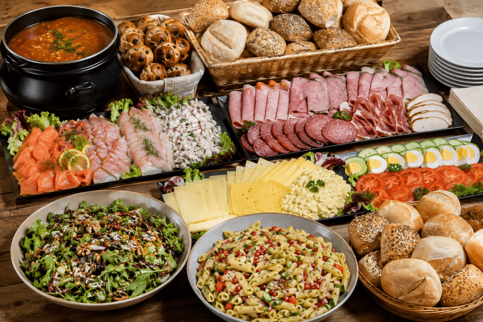 Uitgebreid Lunchbuffet